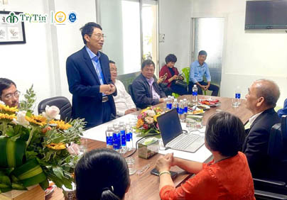ĐOÀN LÃNH ĐẠO TỈNH KHÁNH HOÀ ĐẾN THĂM VÀ CHÚC TẾT CÔNG TY TRÍ TÍN ĐẦU NĂM QUÝ MÃO 2023