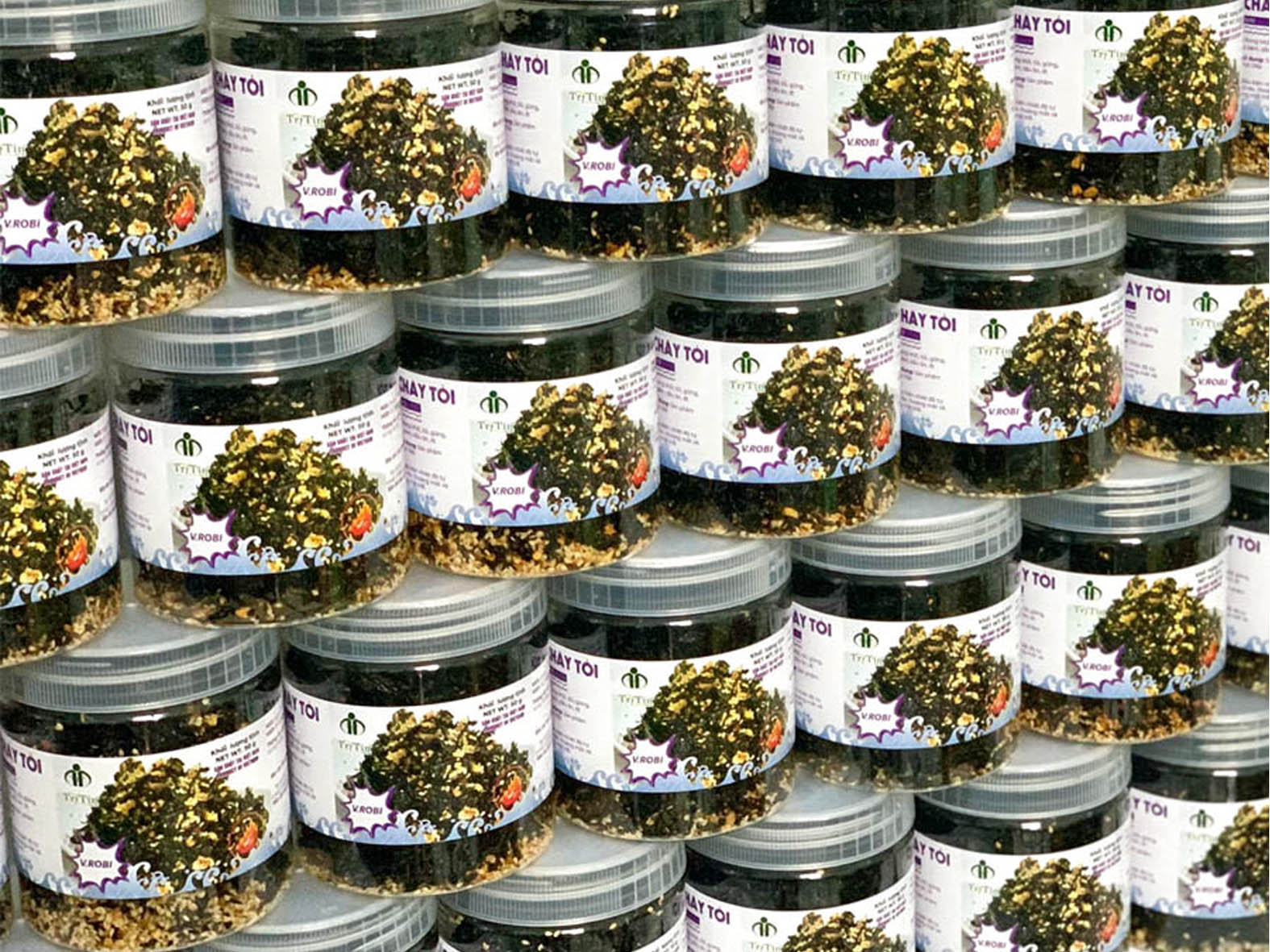 rong biển sấy giòn