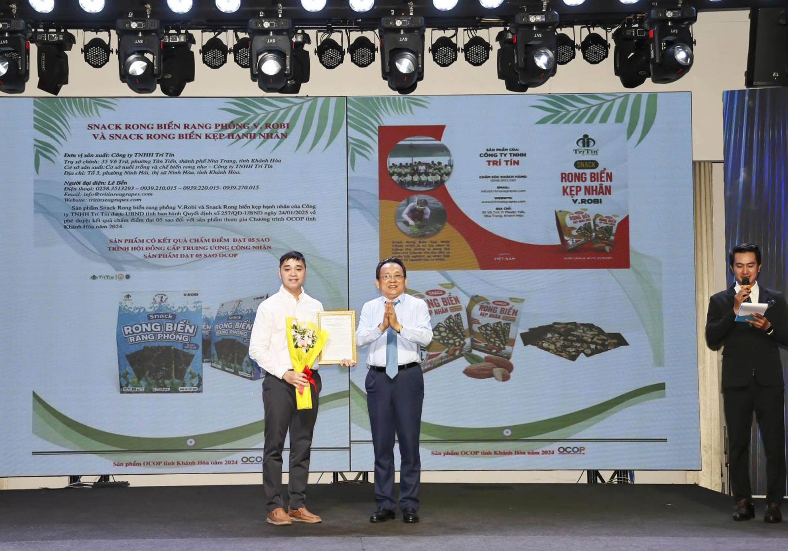 2 chứng nhận ocop 5 sao