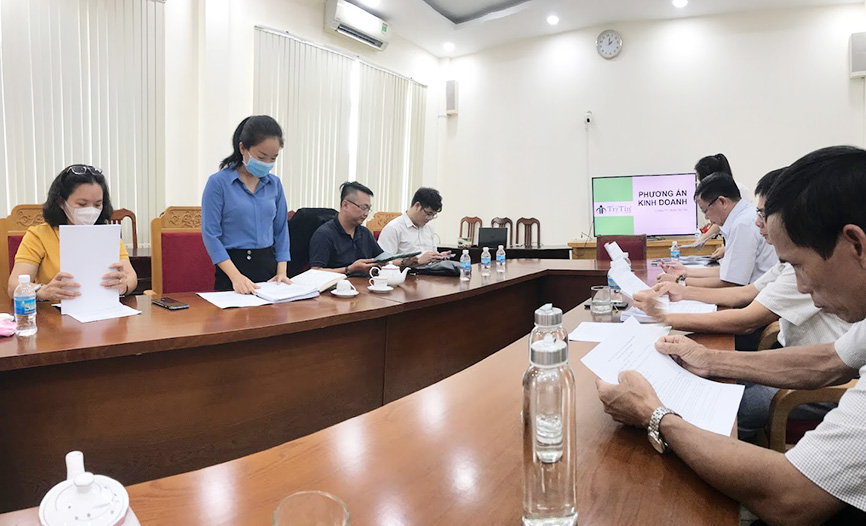 Xét duyệt hồ sơ OCOP cấp thị xã