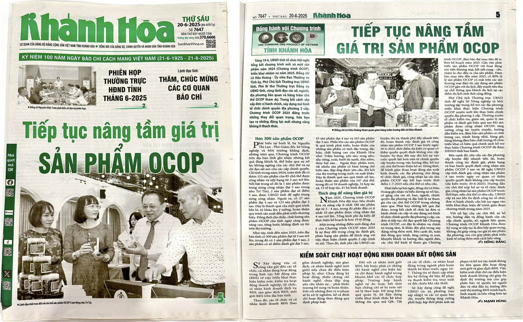 5 chứng nhận ocop 5 sao