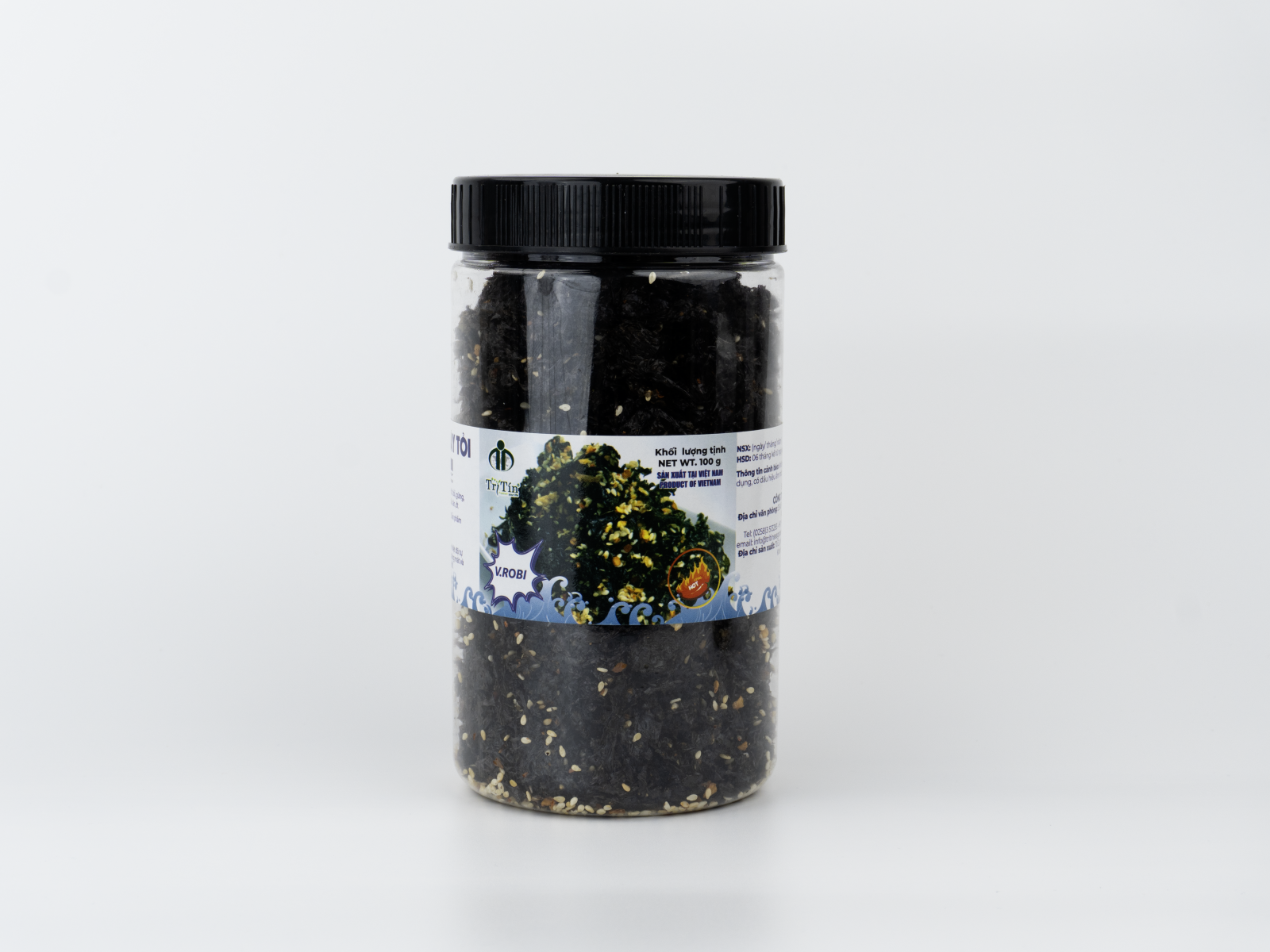 rong biển sấy giòn hộp 100g